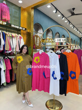 Cotton Designer Multi Dress With Pocket (PRM-624)